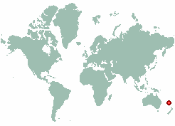 Norfolk Island in world map